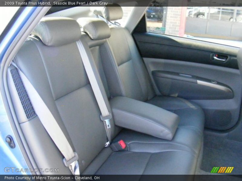 Seaside Blue Pearl / Dark Gray 2009 Toyota Prius Hybrid