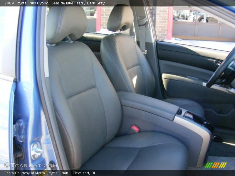 Seaside Blue Pearl / Dark Gray 2009 Toyota Prius Hybrid