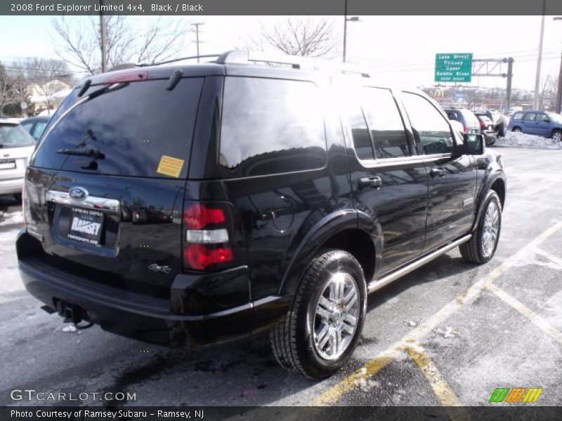 Black / Black 2008 Ford Explorer Limited 4x4