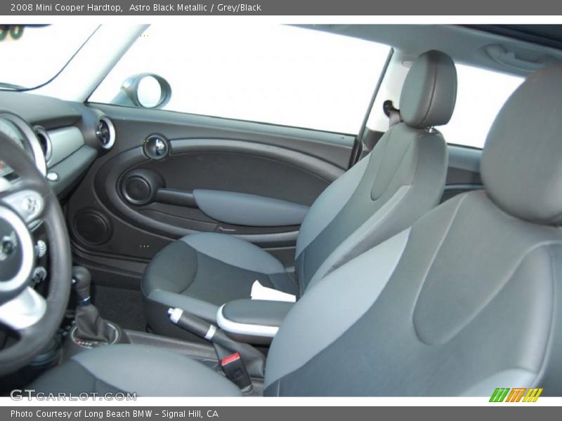 Astro Black Metallic / Grey/Black 2008 Mini Cooper Hardtop