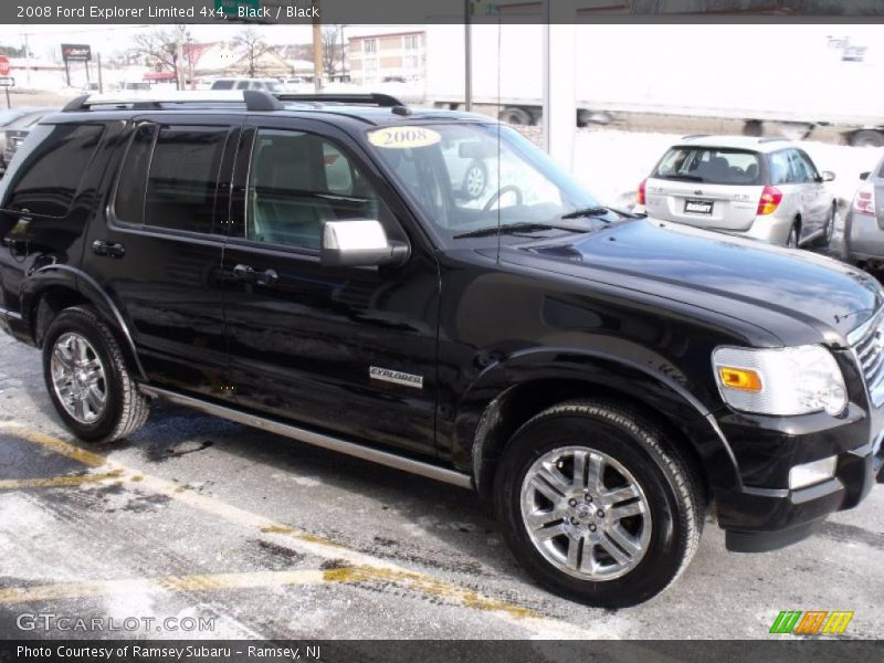 Black / Black 2008 Ford Explorer Limited 4x4