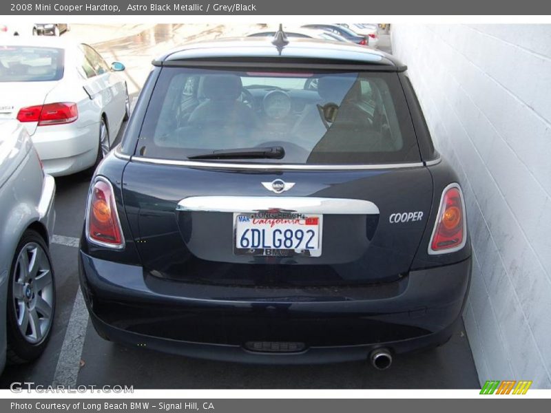 Astro Black Metallic / Grey/Black 2008 Mini Cooper Hardtop
