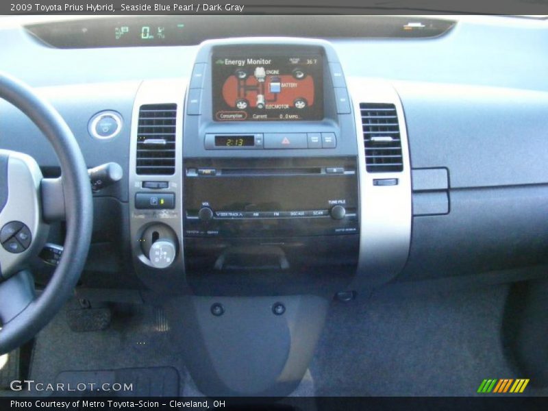Seaside Blue Pearl / Dark Gray 2009 Toyota Prius Hybrid