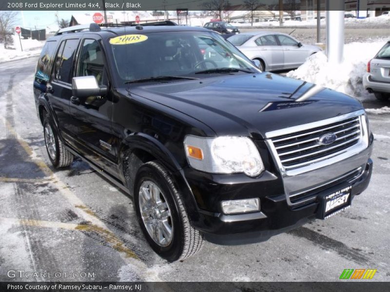 Black / Black 2008 Ford Explorer Limited 4x4
