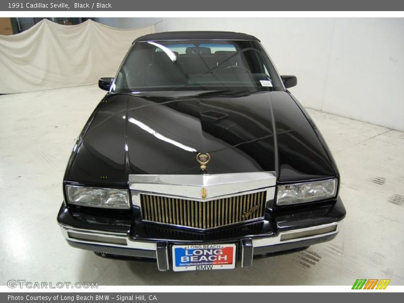 Black / Black 1991 Cadillac Seville