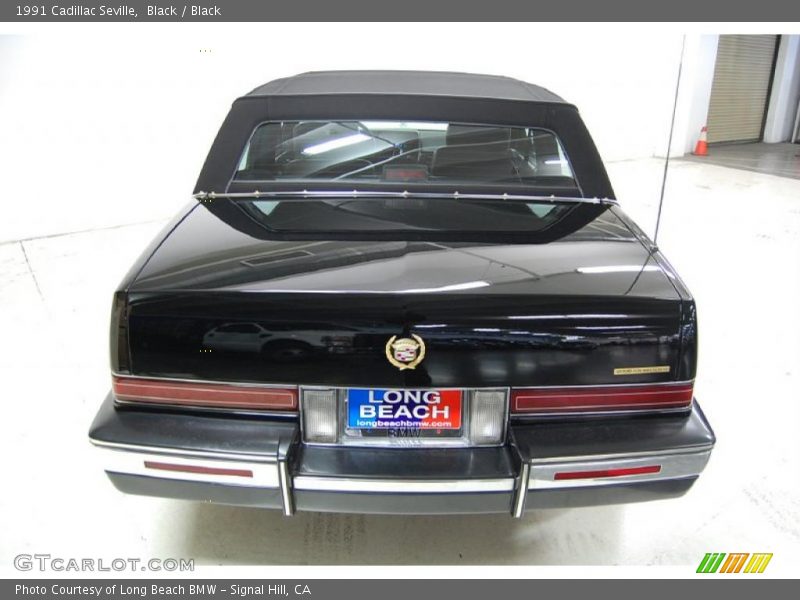 Black / Black 1991 Cadillac Seville