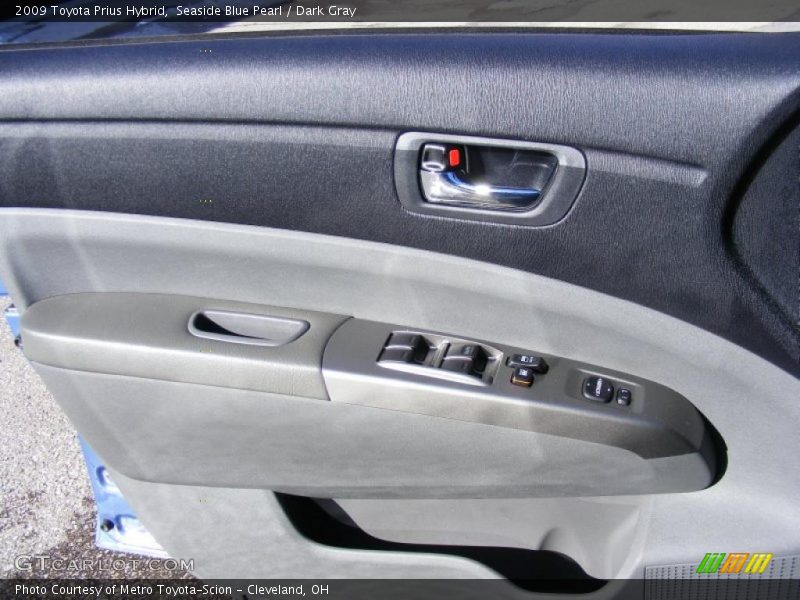 Seaside Blue Pearl / Dark Gray 2009 Toyota Prius Hybrid