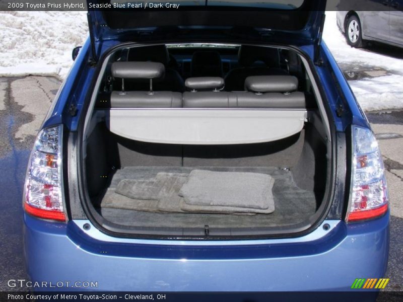 Seaside Blue Pearl / Dark Gray 2009 Toyota Prius Hybrid
