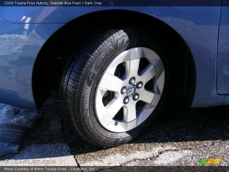 Seaside Blue Pearl / Dark Gray 2009 Toyota Prius Hybrid