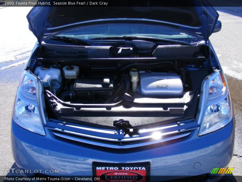 Seaside Blue Pearl / Dark Gray 2009 Toyota Prius Hybrid