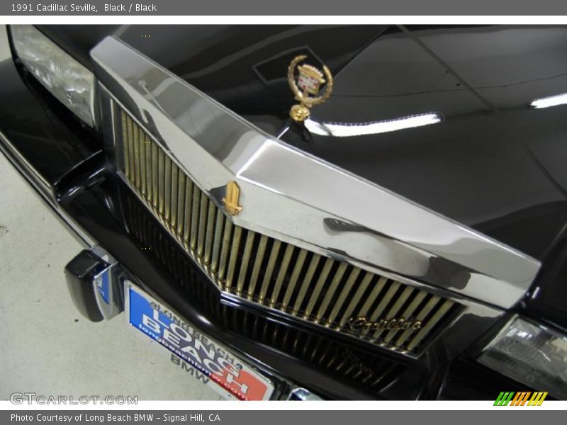 Black / Black 1991 Cadillac Seville