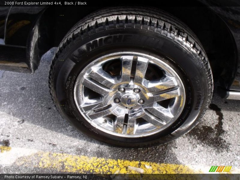 Black / Black 2008 Ford Explorer Limited 4x4