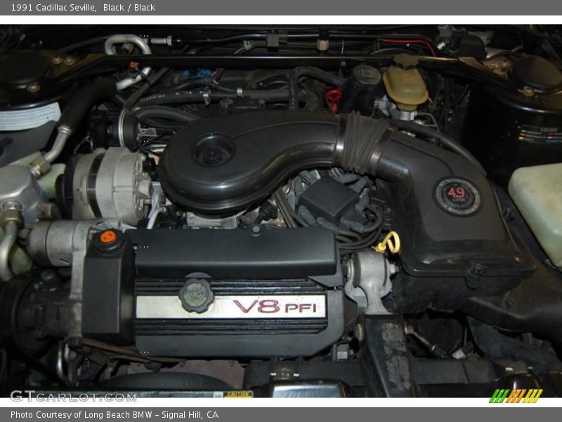  1991 Seville  Engine - 4.9 Liter PFI OHV 16-Valve V8