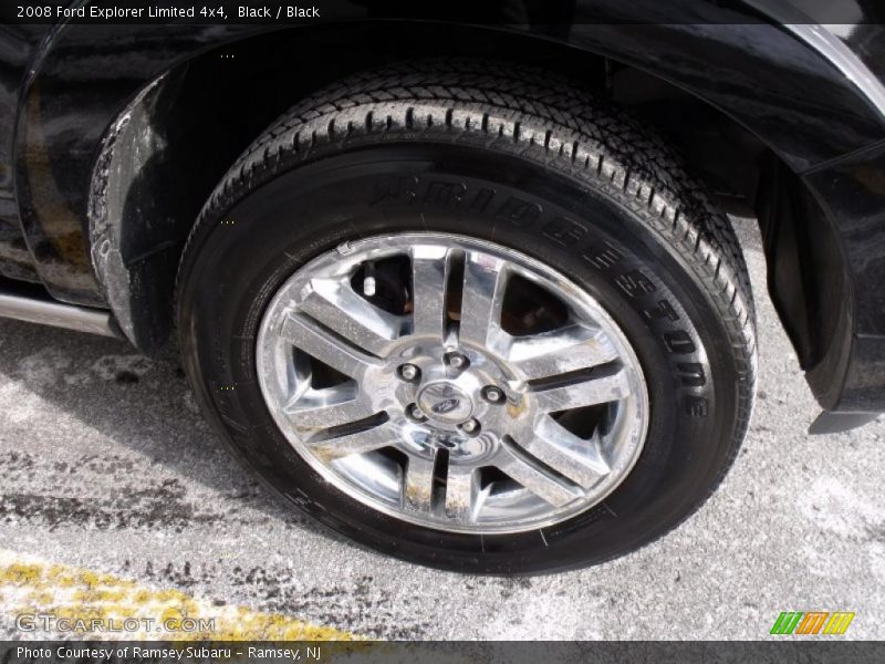 Black / Black 2008 Ford Explorer Limited 4x4