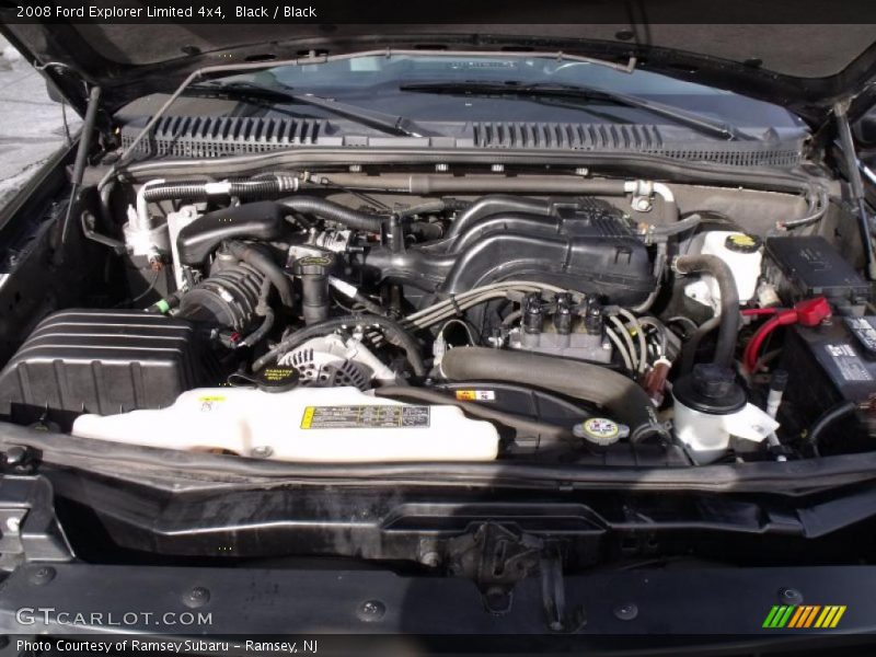 Black / Black 2008 Ford Explorer Limited 4x4