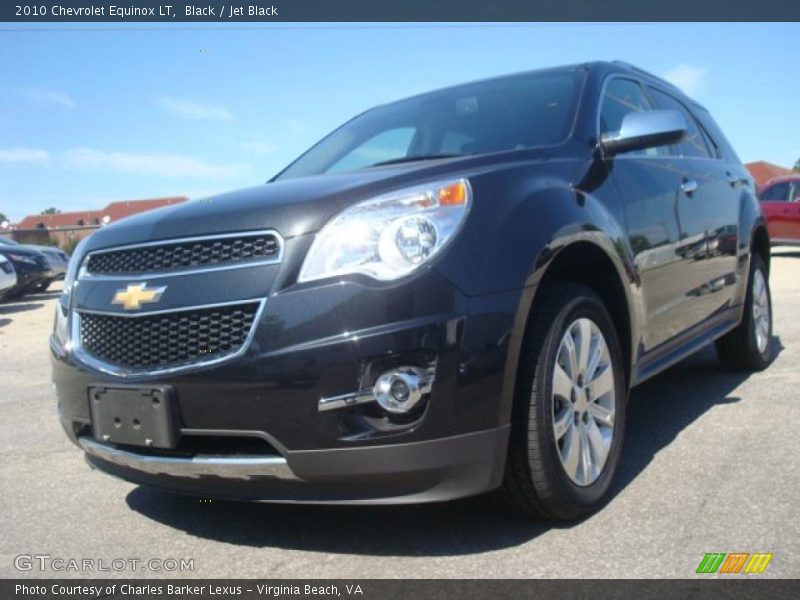 Black / Jet Black 2010 Chevrolet Equinox LT
