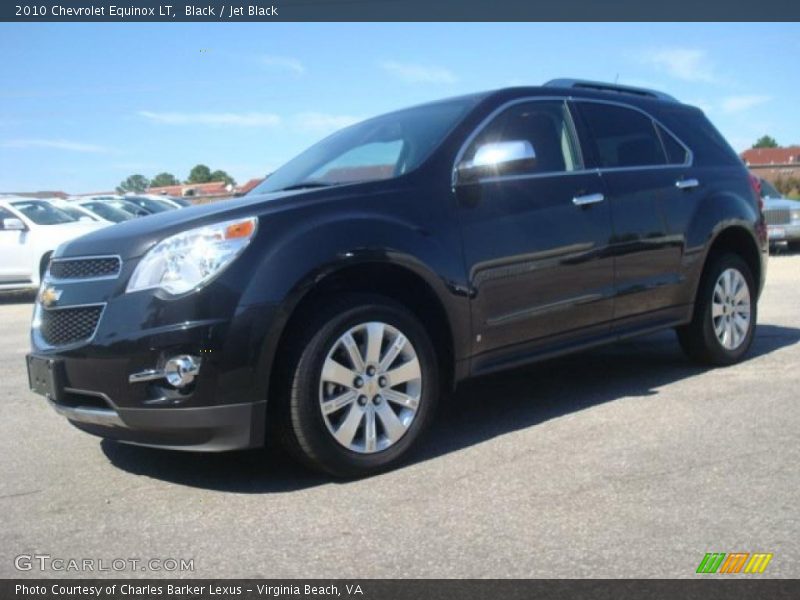 Black / Jet Black 2010 Chevrolet Equinox LT