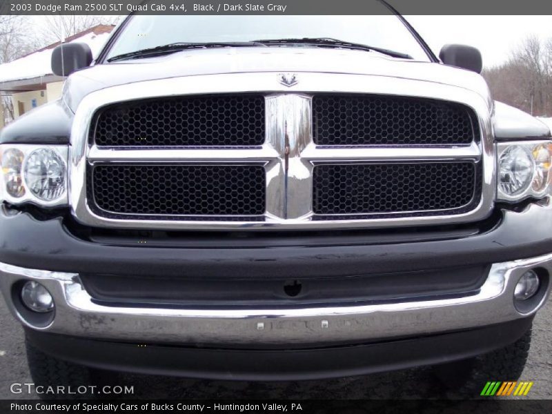 Black / Dark Slate Gray 2003 Dodge Ram 2500 SLT Quad Cab 4x4