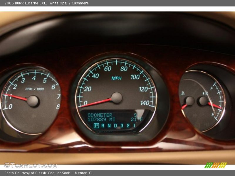 White Opal / Cashmere 2006 Buick Lucerne CXL