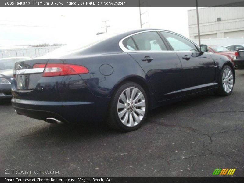 Indigo Blue Metallic / Ivory/Oyster 2009 Jaguar XF Premium Luxury