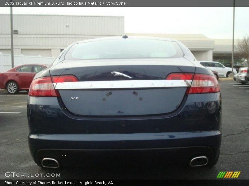 Indigo Blue Metallic / Ivory/Oyster 2009 Jaguar XF Premium Luxury