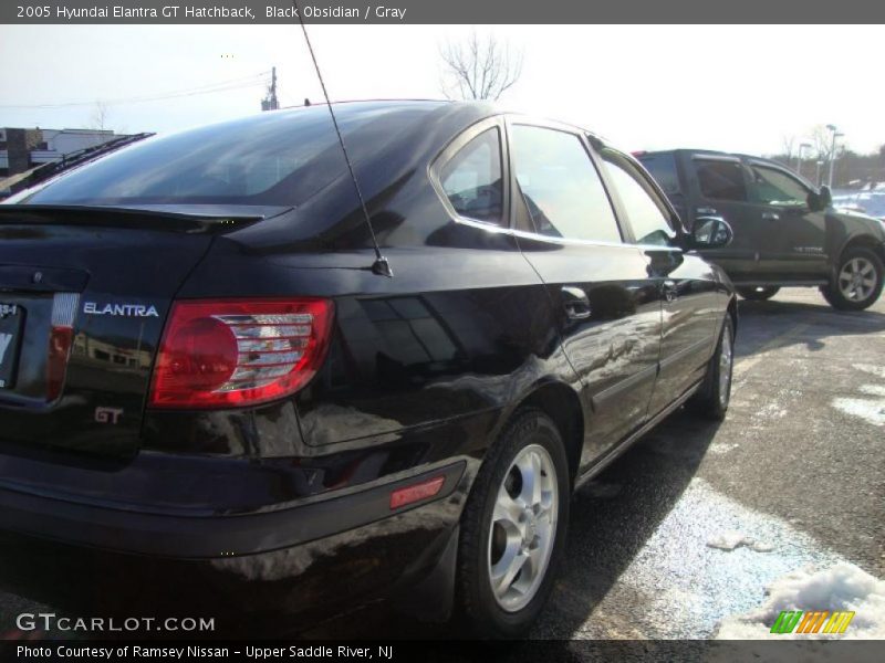 Black Obsidian / Gray 2005 Hyundai Elantra GT Hatchback