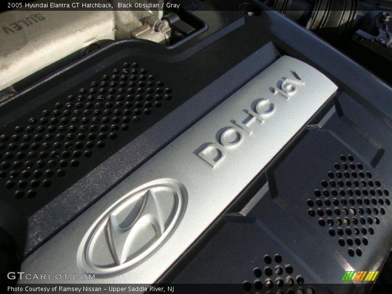 Black Obsidian / Gray 2005 Hyundai Elantra GT Hatchback