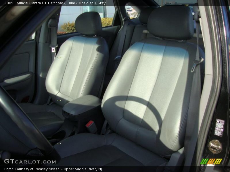 Black Obsidian / Gray 2005 Hyundai Elantra GT Hatchback