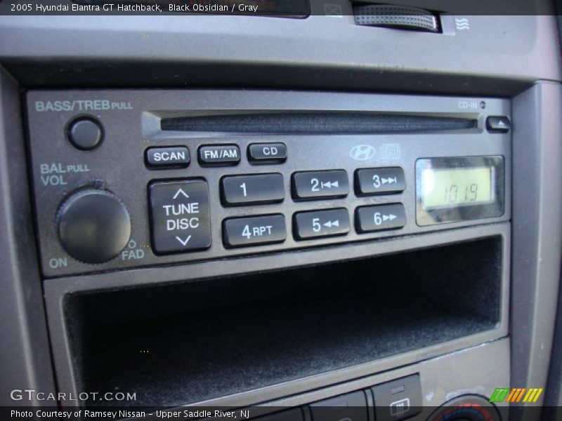 Black Obsidian / Gray 2005 Hyundai Elantra GT Hatchback