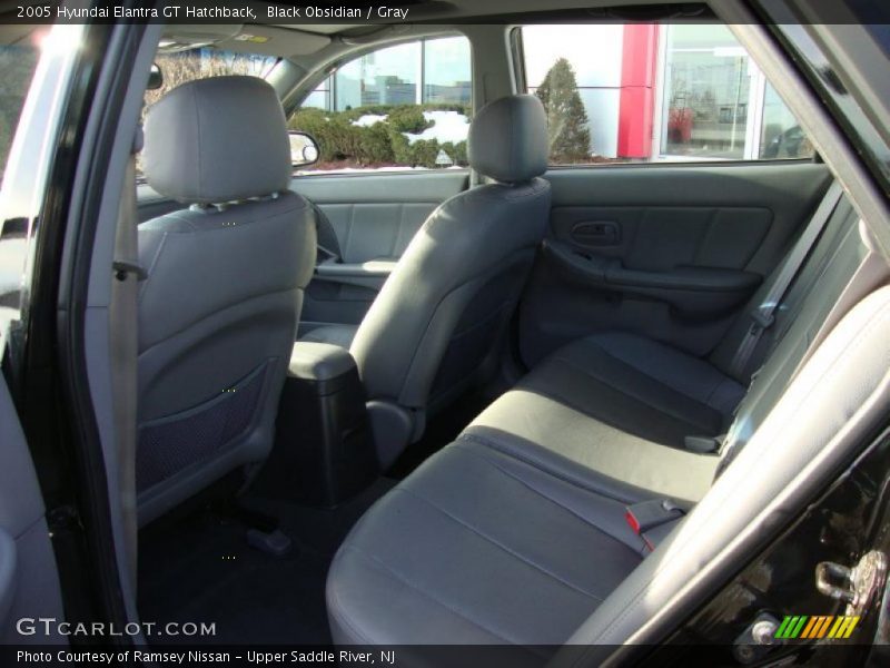 Black Obsidian / Gray 2005 Hyundai Elantra GT Hatchback