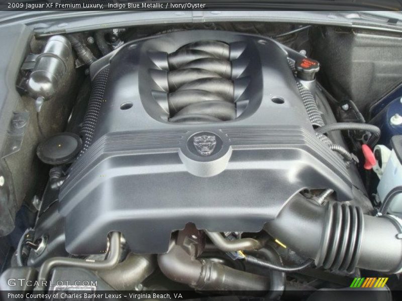 Indigo Blue Metallic / Ivory/Oyster 2009 Jaguar XF Premium Luxury