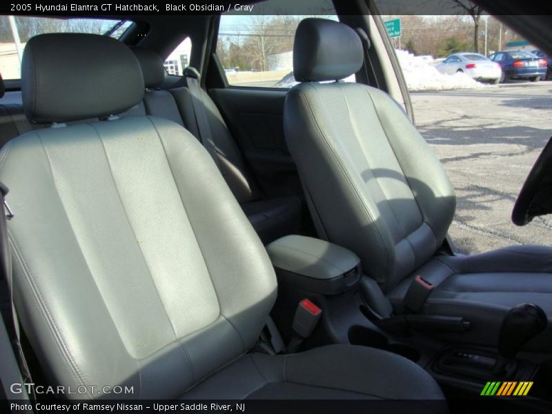 Black Obsidian / Gray 2005 Hyundai Elantra GT Hatchback