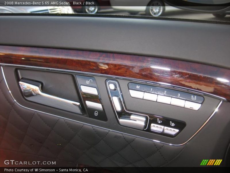 Controls of 2008 S 65 AMG Sedan