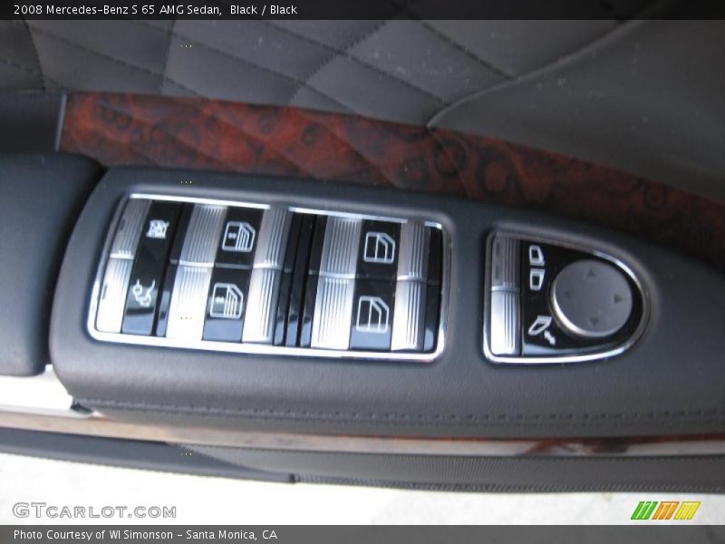 Controls of 2008 S 65 AMG Sedan