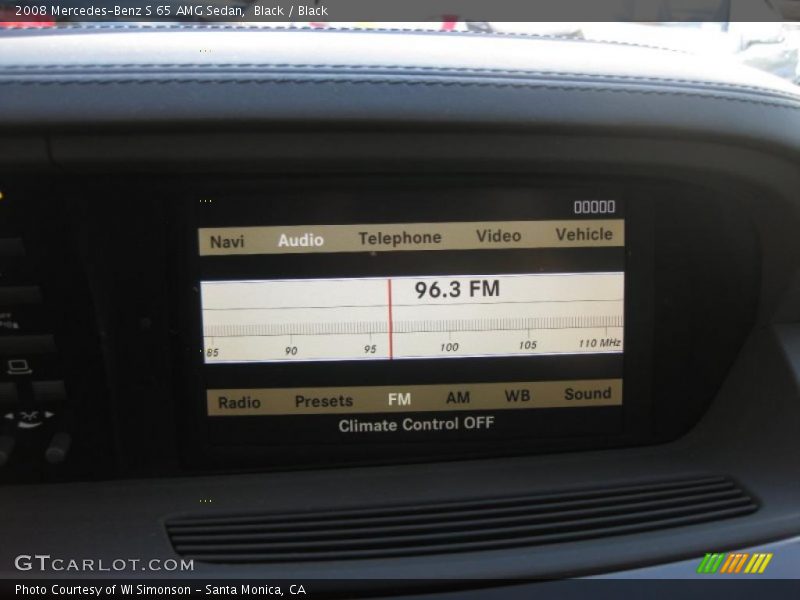 Black / Black 2008 Mercedes-Benz S 65 AMG Sedan