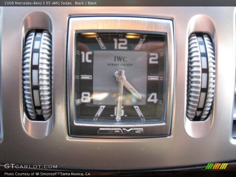 Black / Black 2008 Mercedes-Benz S 65 AMG Sedan
