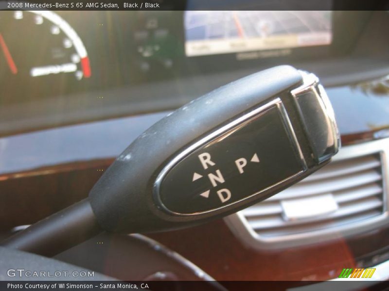 Black / Black 2008 Mercedes-Benz S 65 AMG Sedan