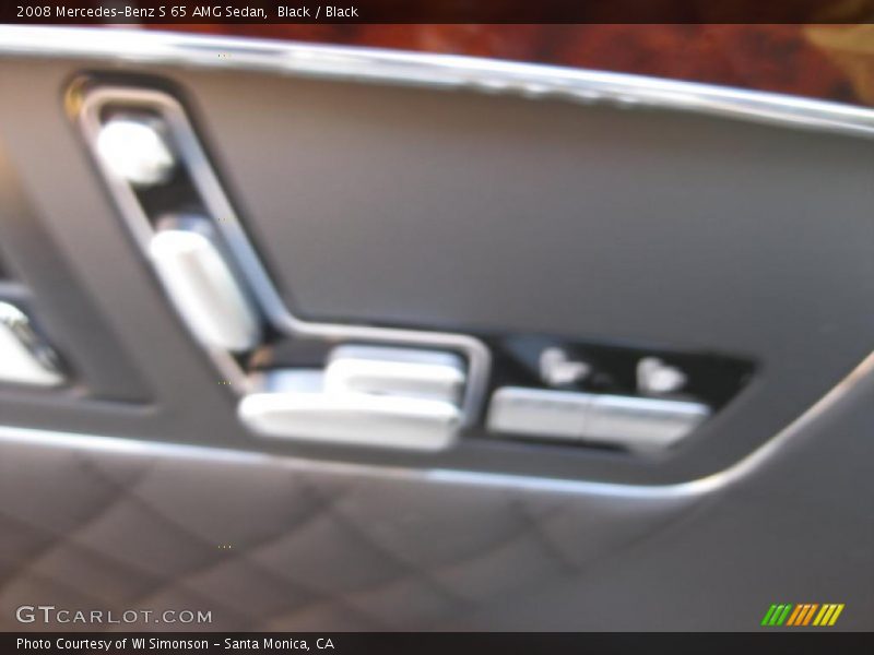 Black / Black 2008 Mercedes-Benz S 65 AMG Sedan