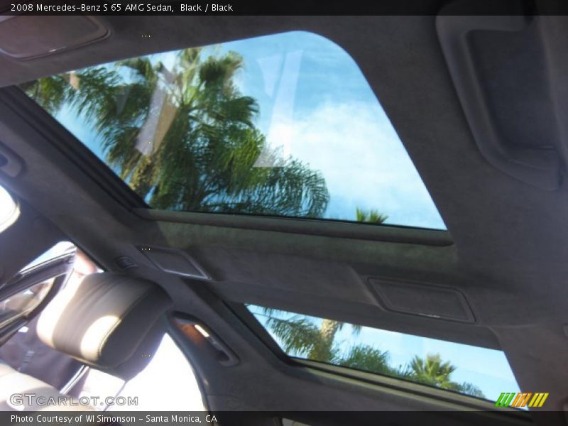 Black / Black 2008 Mercedes-Benz S 65 AMG Sedan
