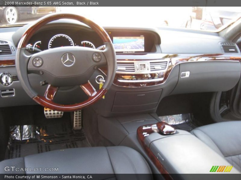 Dashboard of 2008 S 65 AMG Sedan