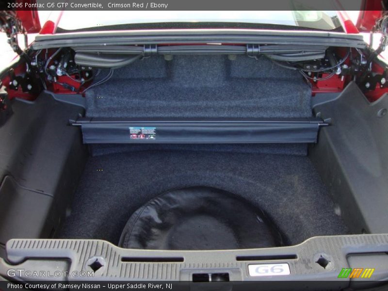  2006 G6 GTP Convertible Trunk