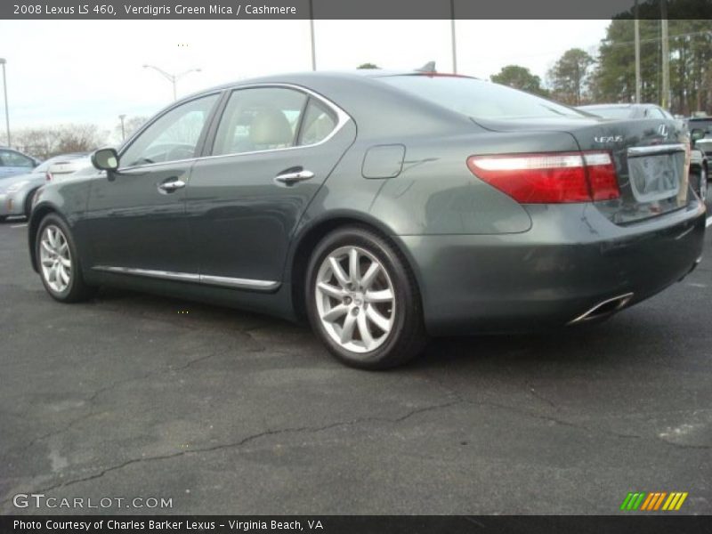  2008 LS 460 Verdigris Green Mica