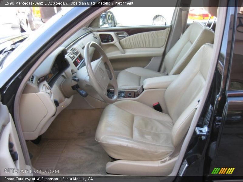  1998 E 320 Sedan Parchment Interior