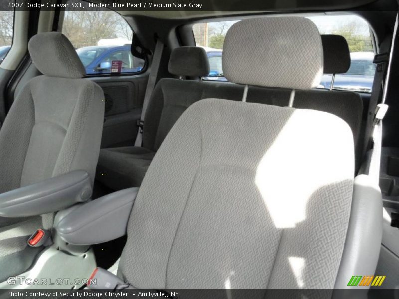 Modern Blue Pearl / Medium Slate Gray 2007 Dodge Caravan SXT