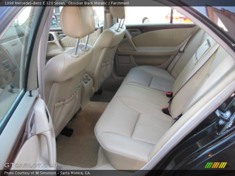  1998 E 320 Sedan Parchment Interior