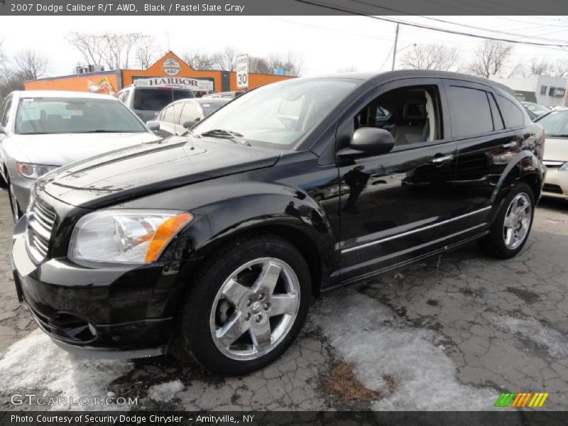 Black / Pastel Slate Gray 2007 Dodge Caliber R/T AWD
