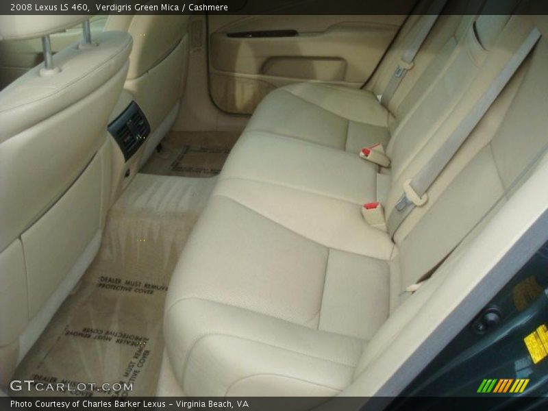 Verdigris Green Mica / Cashmere 2008 Lexus LS 460