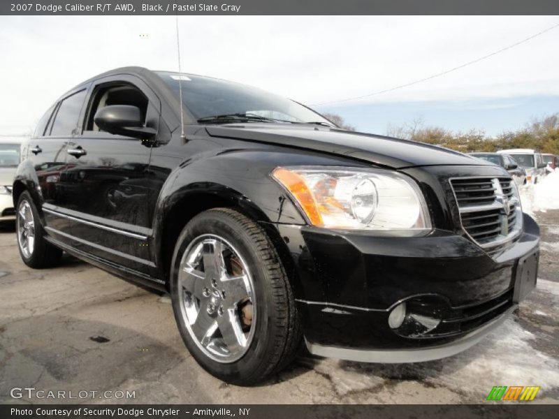 Black / Pastel Slate Gray 2007 Dodge Caliber R/T AWD