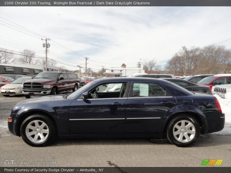 Midnight Blue Pearlcoat / Dark Slate Gray/Light Graystone 2006 Chrysler 300 Touring