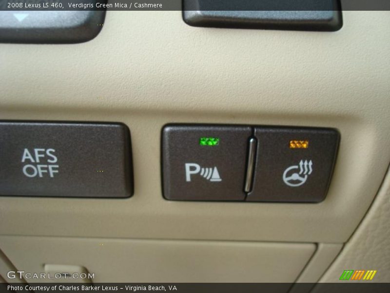 Verdigris Green Mica / Cashmere 2008 Lexus LS 460